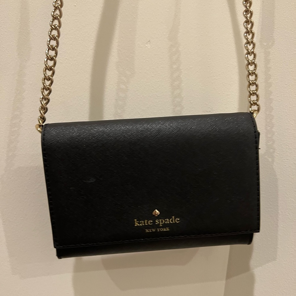KATE SPADE BLACK CROSSBODY